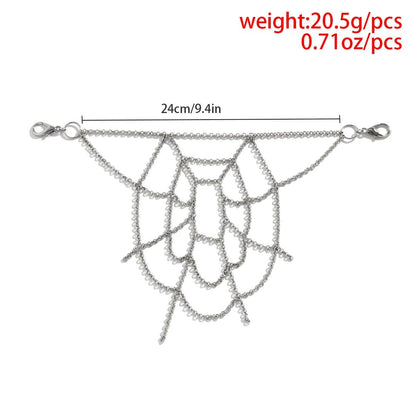 Chic Spider Cobweb Cable Trouser Chain